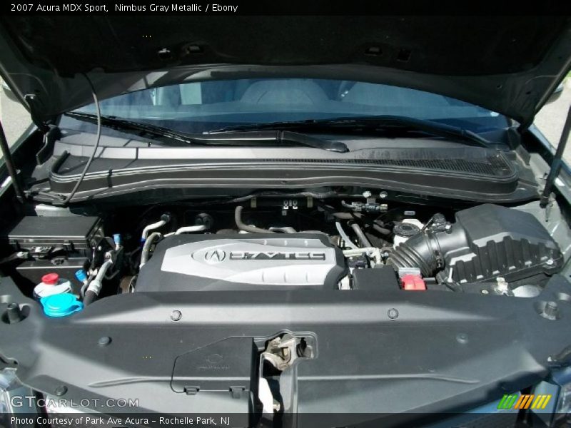 Nimbus Gray Metallic / Ebony 2007 Acura MDX Sport