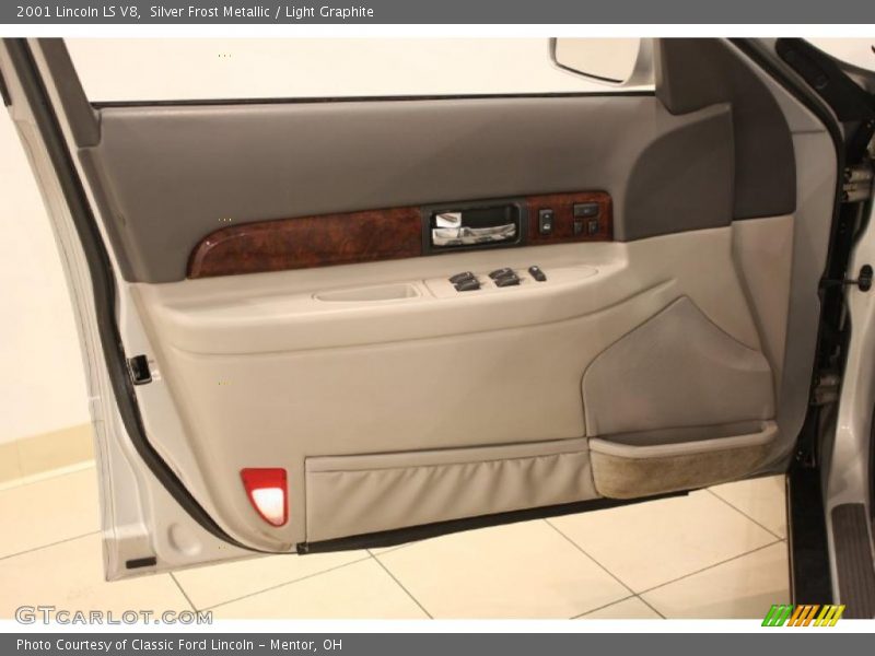 Silver Frost Metallic / Light Graphite 2001 Lincoln LS V8