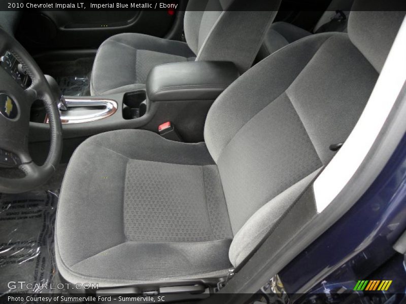 Imperial Blue Metallic / Ebony 2010 Chevrolet Impala LT