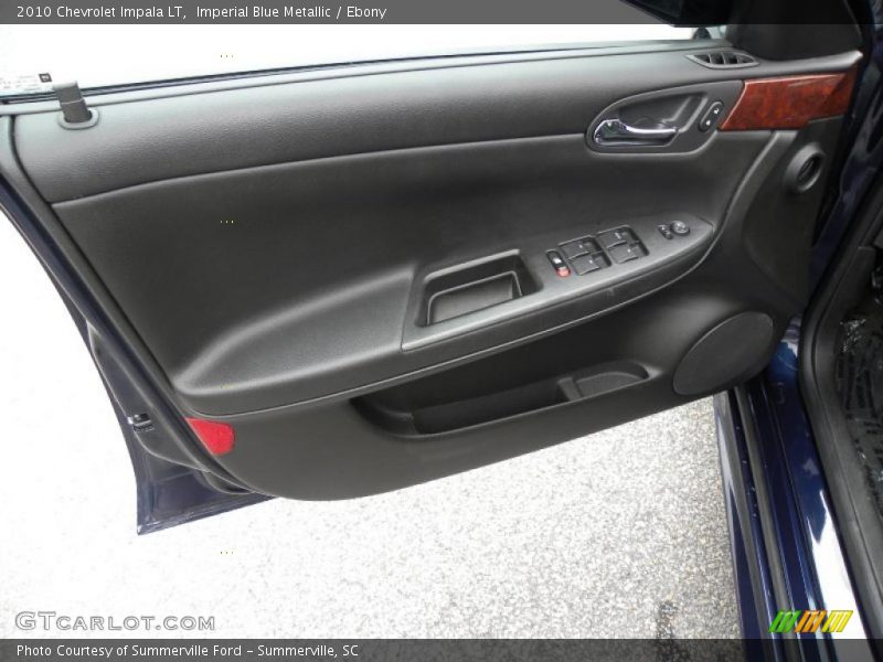 Imperial Blue Metallic / Ebony 2010 Chevrolet Impala LT