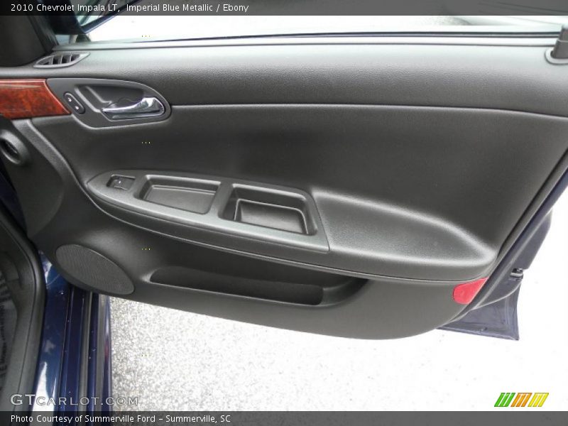 Imperial Blue Metallic / Ebony 2010 Chevrolet Impala LT