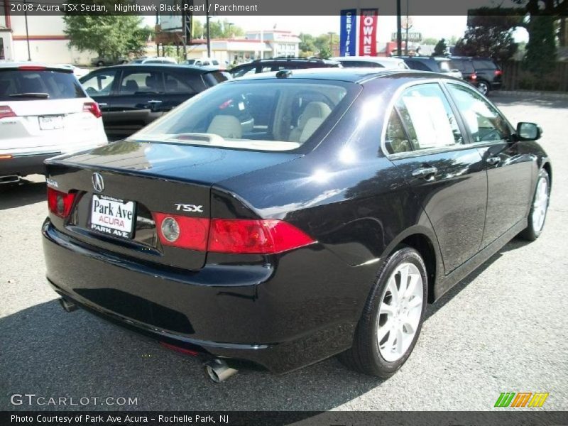 Nighthawk Black Pearl / Parchment 2008 Acura TSX Sedan