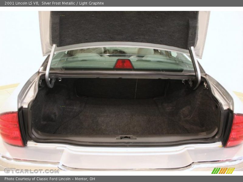 Silver Frost Metallic / Light Graphite 2001 Lincoln LS V8