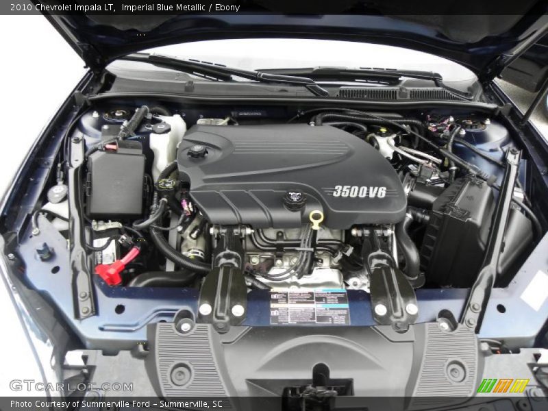 Imperial Blue Metallic / Ebony 2010 Chevrolet Impala LT