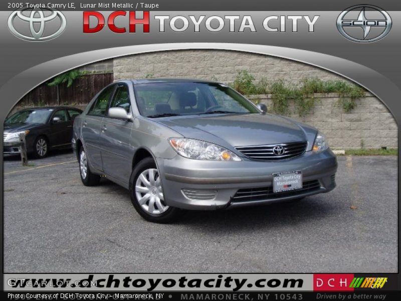Lunar Mist Metallic / Taupe 2005 Toyota Camry LE