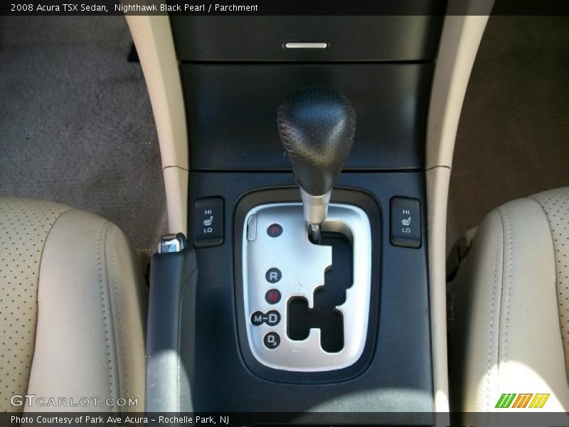 Nighthawk Black Pearl / Parchment 2008 Acura TSX Sedan