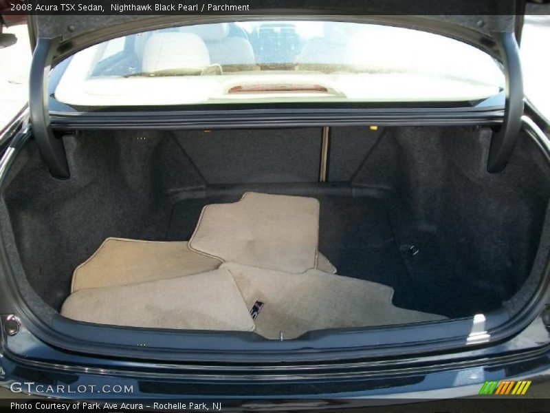 Nighthawk Black Pearl / Parchment 2008 Acura TSX Sedan