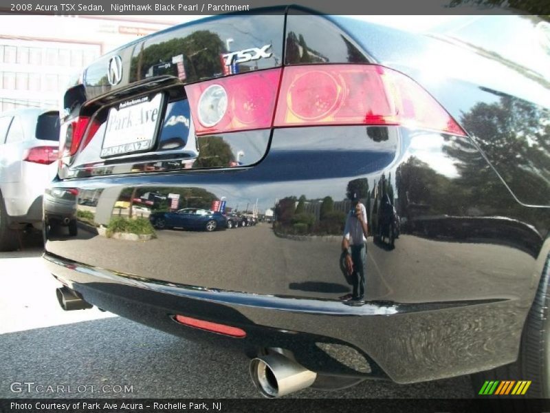 Nighthawk Black Pearl / Parchment 2008 Acura TSX Sedan