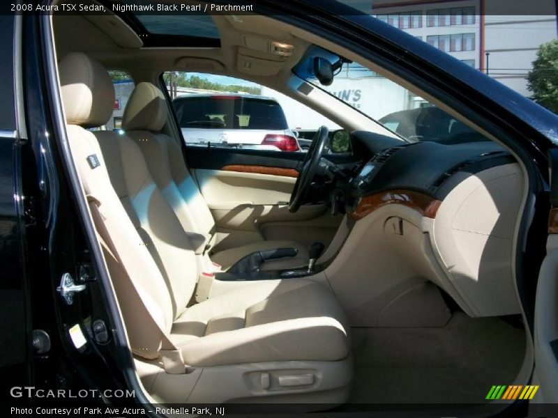 Nighthawk Black Pearl / Parchment 2008 Acura TSX Sedan