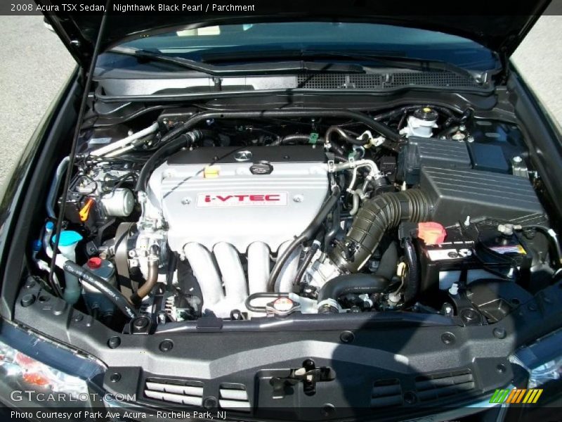Nighthawk Black Pearl / Parchment 2008 Acura TSX Sedan