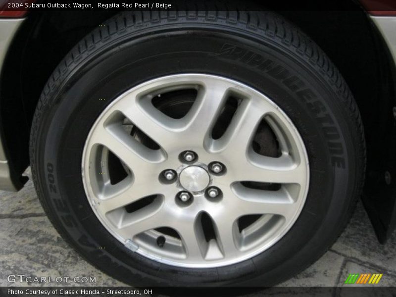 Regatta Red Pearl / Beige 2004 Subaru Outback Wagon