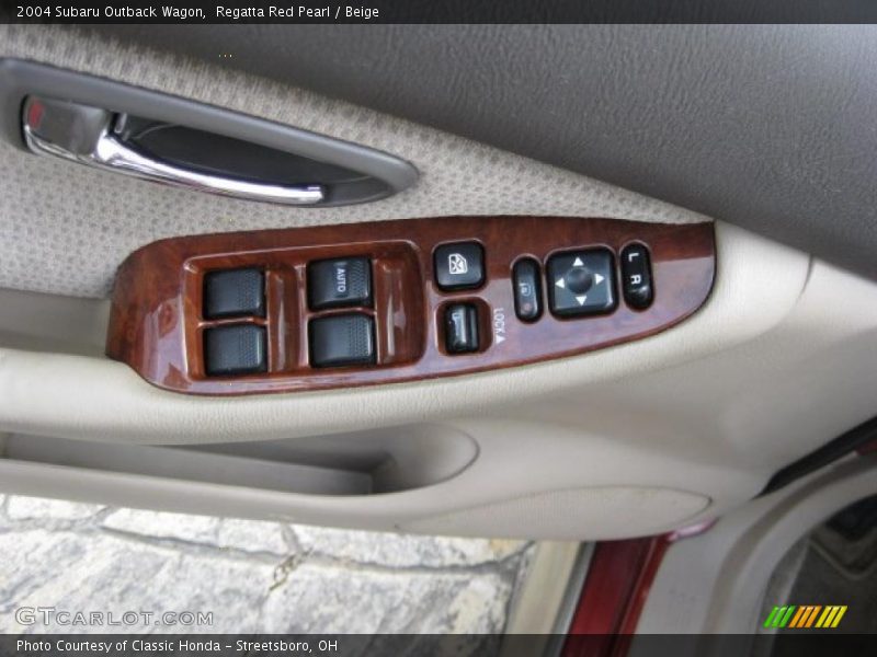 Regatta Red Pearl / Beige 2004 Subaru Outback Wagon