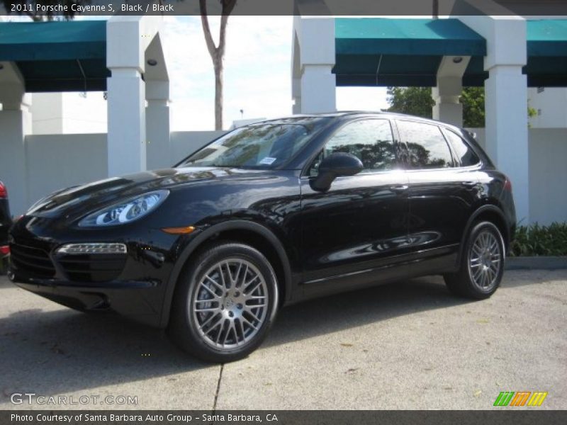 Black / Black 2011 Porsche Cayenne S