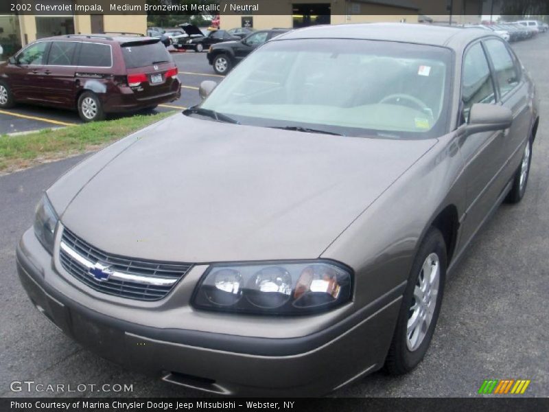 Medium Bronzemist Metallic / Neutral 2002 Chevrolet Impala