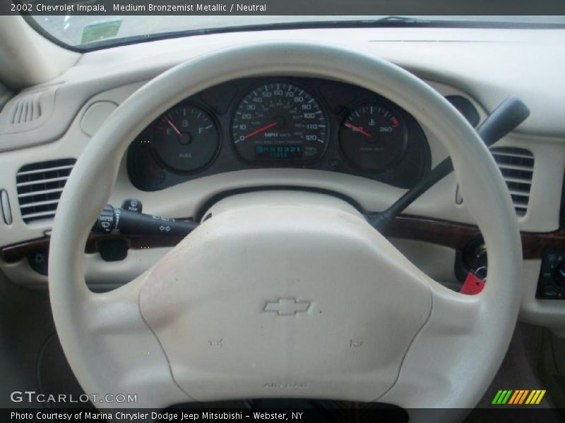 Medium Bronzemist Metallic / Neutral 2002 Chevrolet Impala