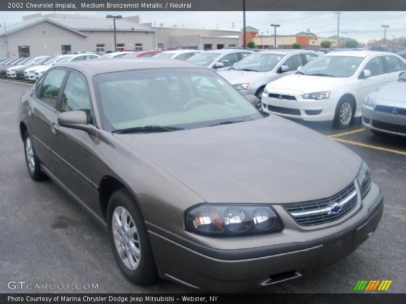 Medium Bronzemist Metallic / Neutral 2002 Chevrolet Impala