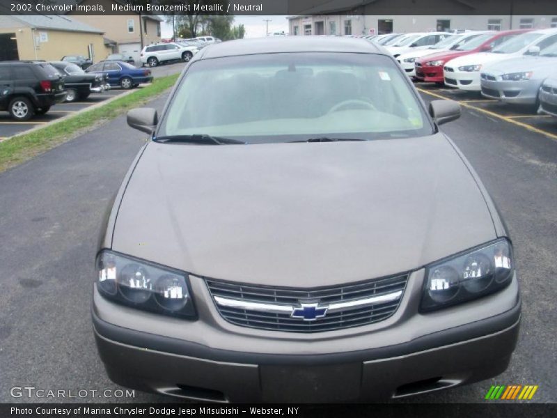 Medium Bronzemist Metallic / Neutral 2002 Chevrolet Impala