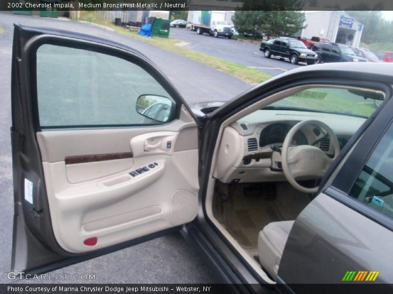 Medium Bronzemist Metallic / Neutral 2002 Chevrolet Impala