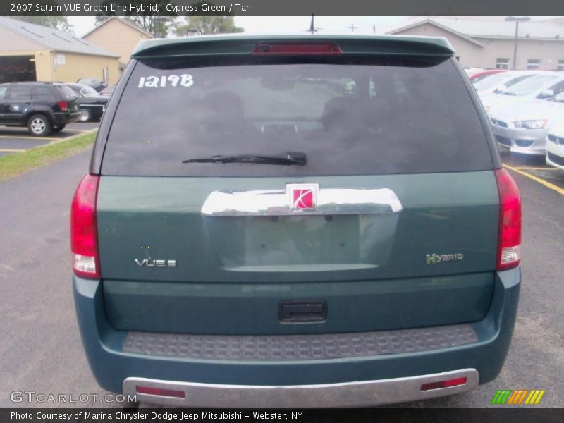 Cypress Green / Tan 2007 Saturn VUE Green Line Hybrid