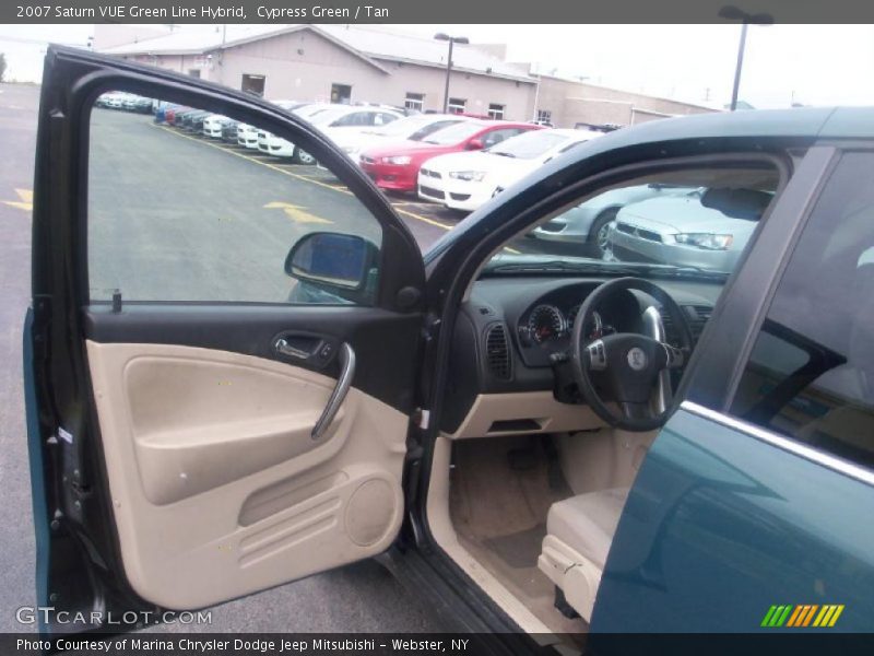 Cypress Green / Tan 2007 Saturn VUE Green Line Hybrid