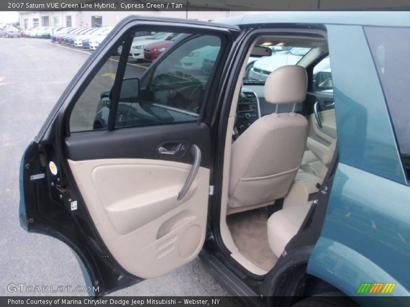 Cypress Green / Tan 2007 Saturn VUE Green Line Hybrid