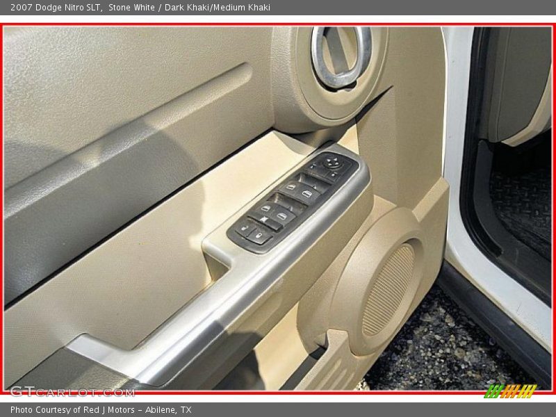 Stone White / Dark Khaki/Medium Khaki 2007 Dodge Nitro SLT