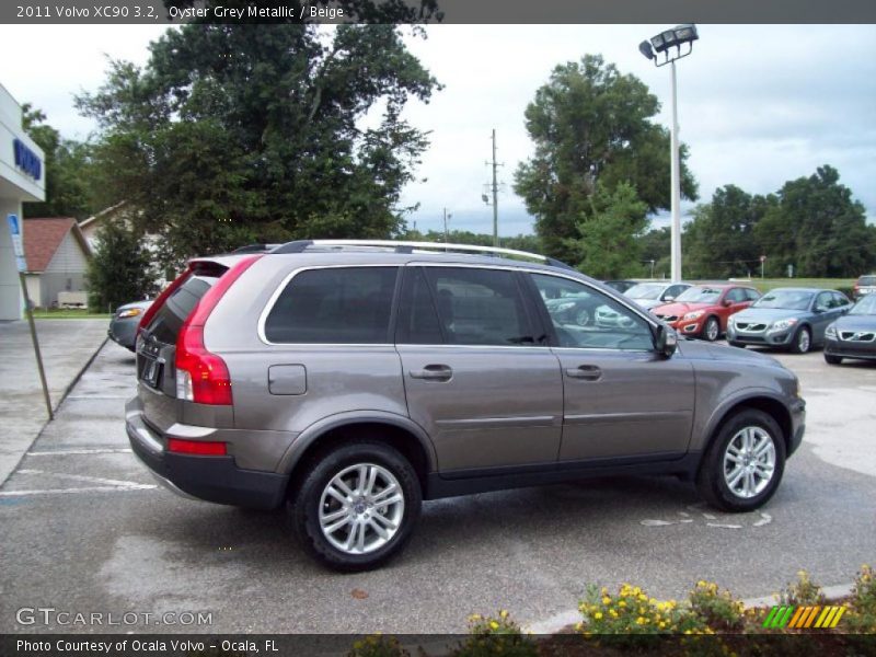 Oyster Grey Metallic / Beige 2011 Volvo XC90 3.2