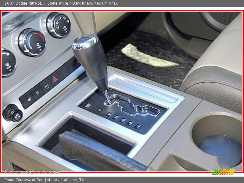 Stone White / Dark Khaki/Medium Khaki 2007 Dodge Nitro SLT