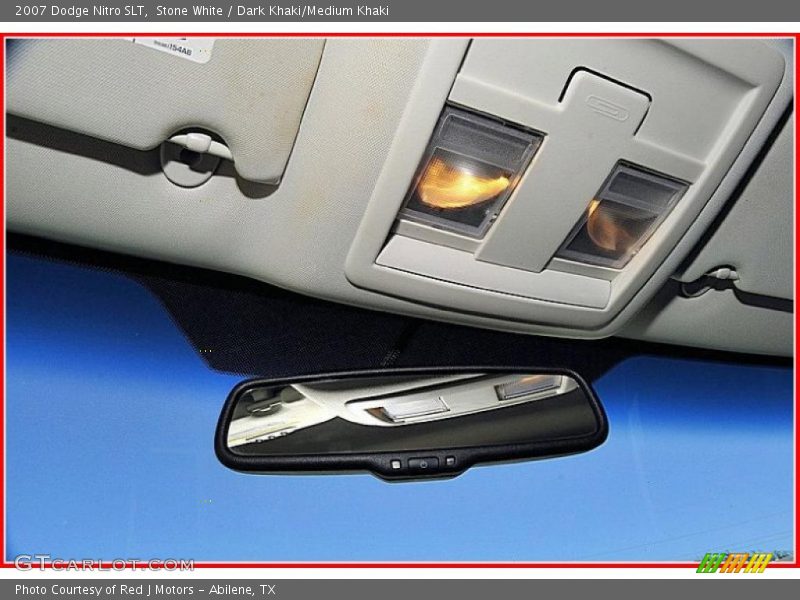 Stone White / Dark Khaki/Medium Khaki 2007 Dodge Nitro SLT