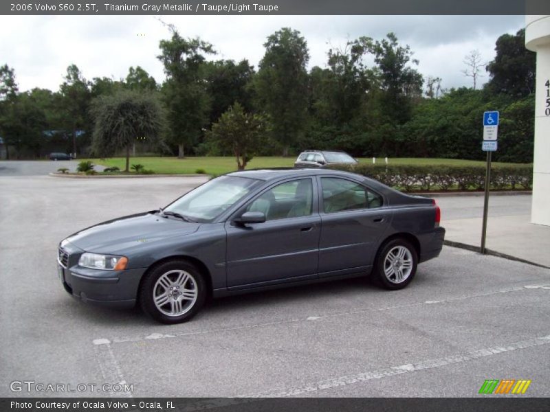 Titanium Gray Metallic / Taupe/Light Taupe 2006 Volvo S60 2.5T