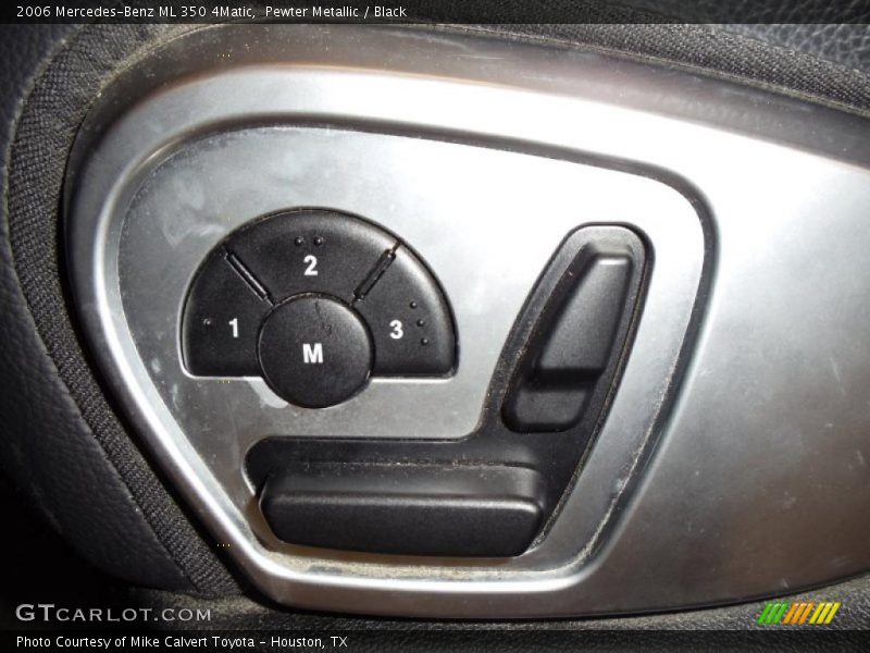 Pewter Metallic / Black 2006 Mercedes-Benz ML 350 4Matic