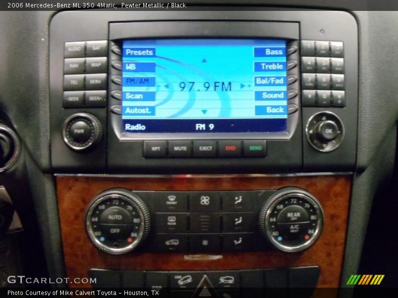 Pewter Metallic / Black 2006 Mercedes-Benz ML 350 4Matic