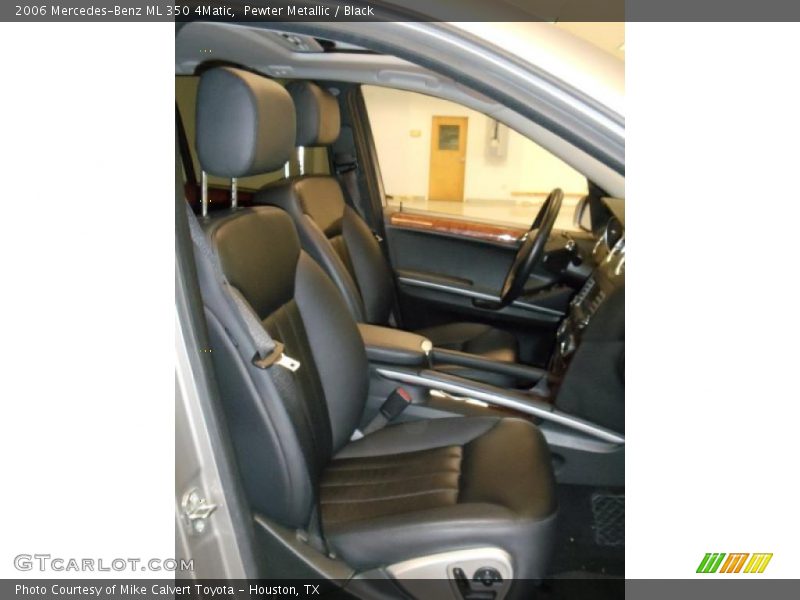 Pewter Metallic / Black 2006 Mercedes-Benz ML 350 4Matic