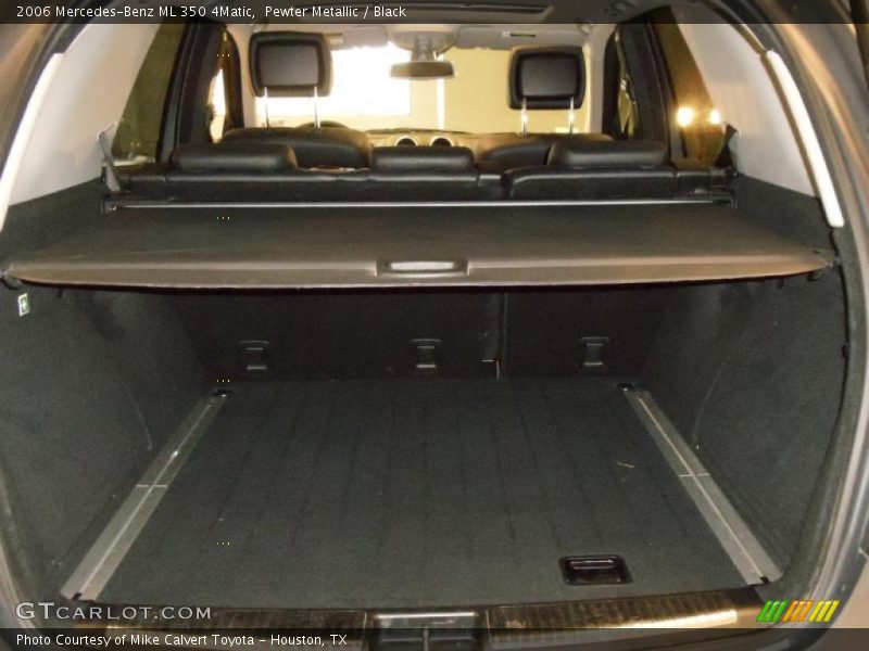 Pewter Metallic / Black 2006 Mercedes-Benz ML 350 4Matic