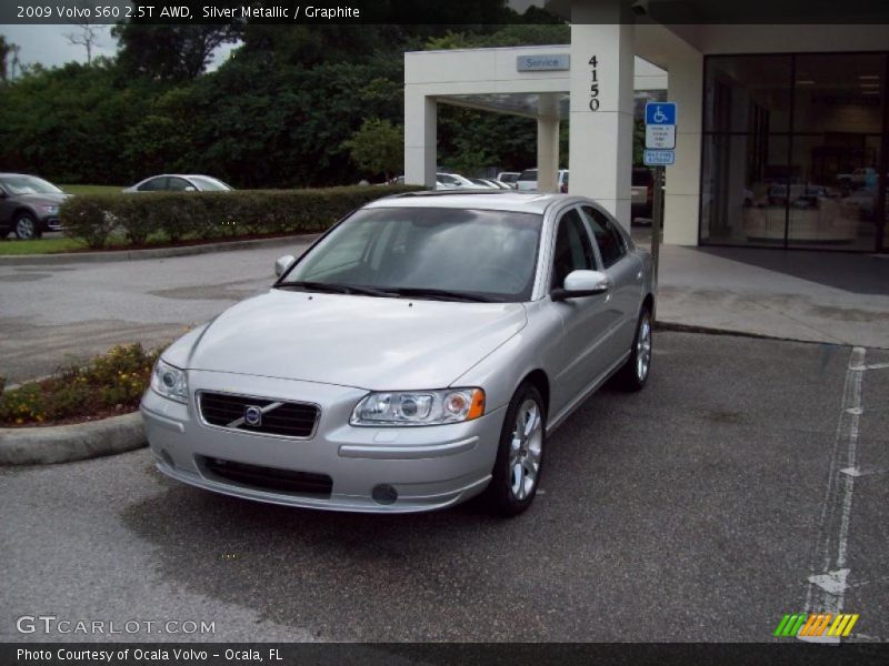 Silver Metallic / Graphite 2009 Volvo S60 2.5T AWD