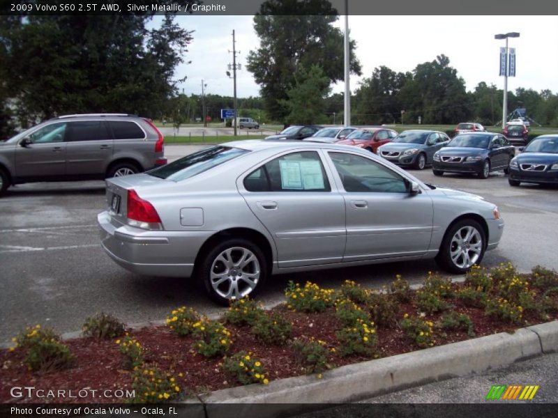 Silver Metallic / Graphite 2009 Volvo S60 2.5T AWD