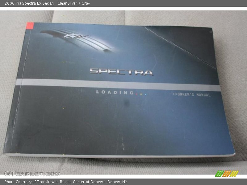 Clear Silver / Gray 2006 Kia Spectra EX Sedan