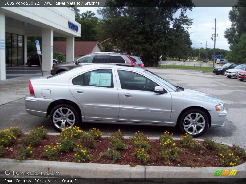 Silver Metallic / Graphite 2009 Volvo S60 2.5T AWD