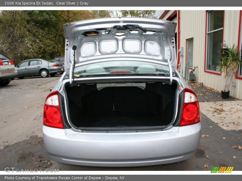 Clear Silver / Gray 2006 Kia Spectra EX Sedan
