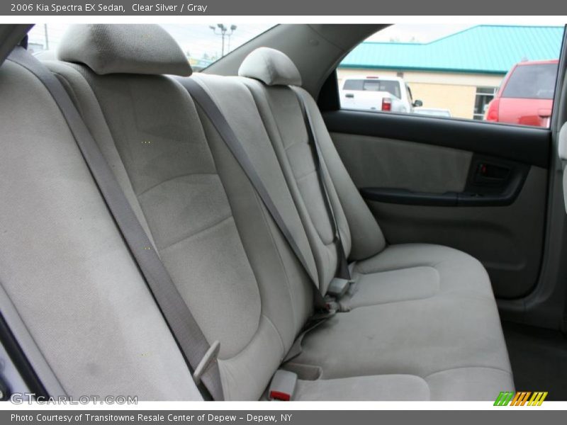 Clear Silver / Gray 2006 Kia Spectra EX Sedan