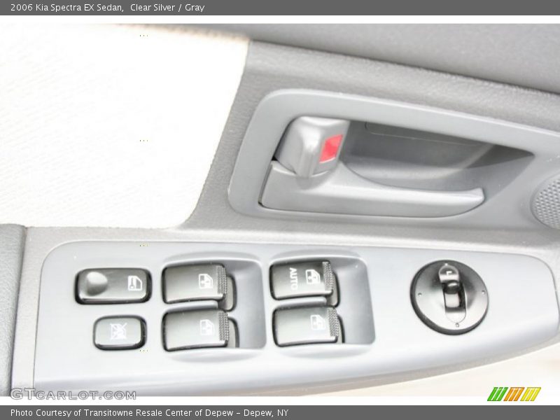 Clear Silver / Gray 2006 Kia Spectra EX Sedan