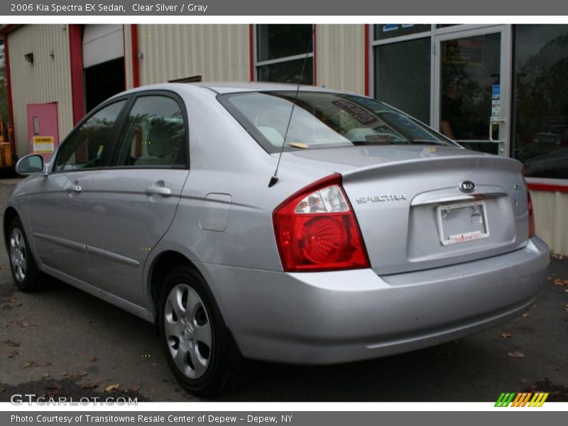 Clear Silver / Gray 2006 Kia Spectra EX Sedan