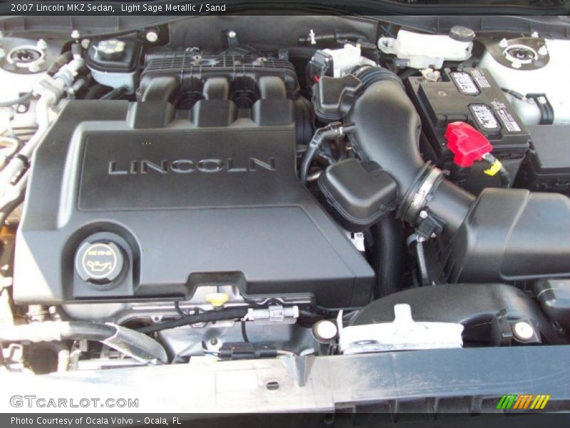 Light Sage Metallic / Sand 2007 Lincoln MKZ Sedan