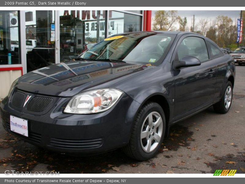 Dark Slate Metallic / Ebony 2009 Pontiac G5