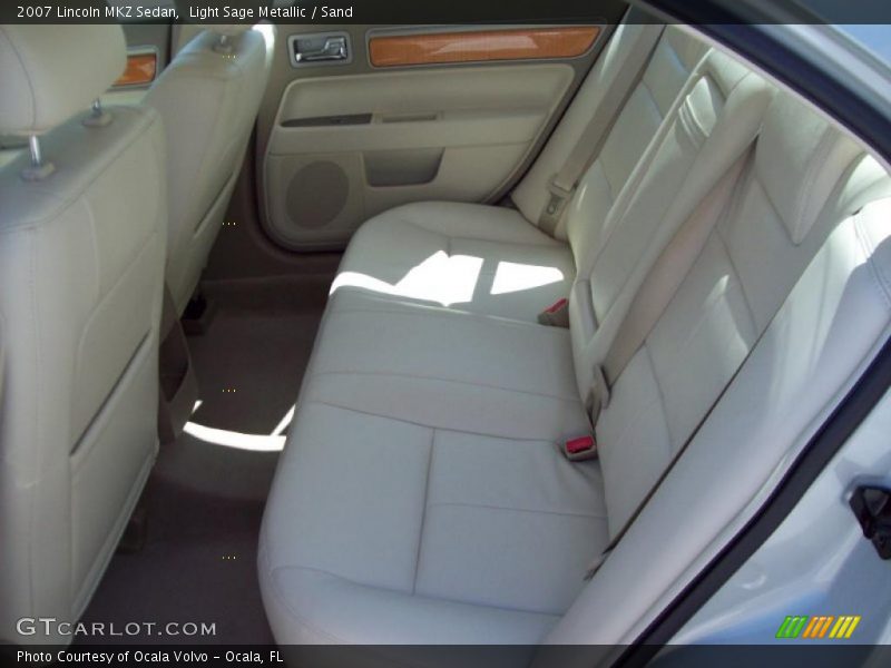Light Sage Metallic / Sand 2007 Lincoln MKZ Sedan