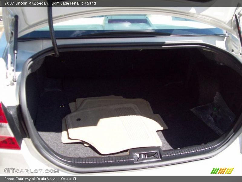 Light Sage Metallic / Sand 2007 Lincoln MKZ Sedan