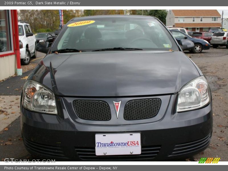 Dark Slate Metallic / Ebony 2009 Pontiac G5