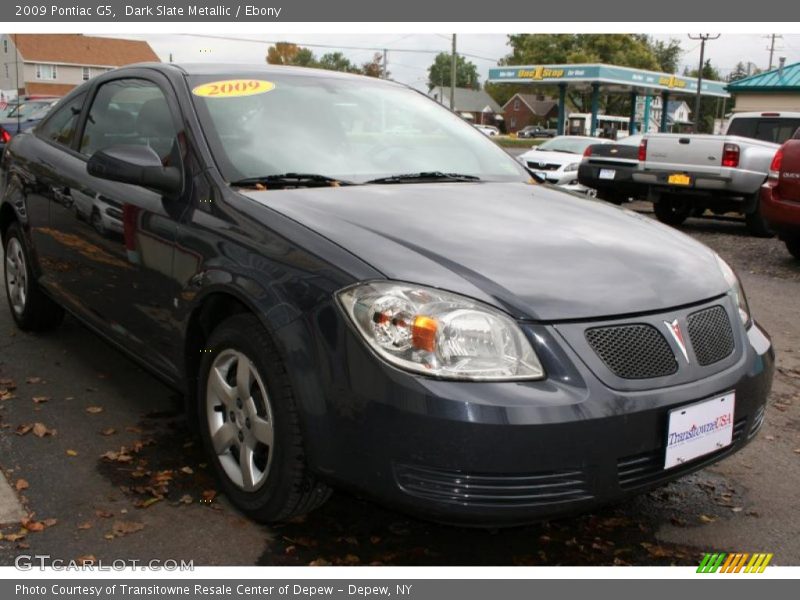 Dark Slate Metallic / Ebony 2009 Pontiac G5