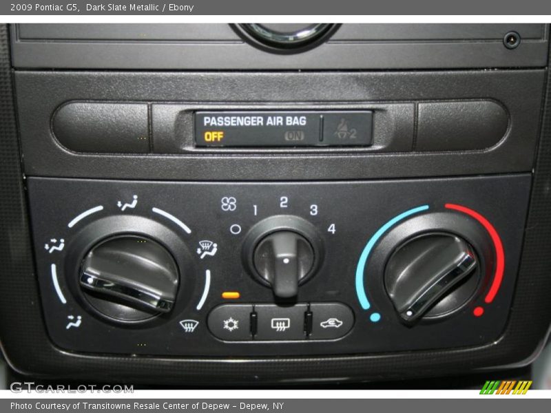 Dark Slate Metallic / Ebony 2009 Pontiac G5