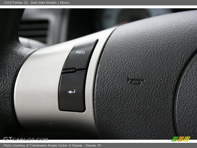 Dark Slate Metallic / Ebony 2009 Pontiac G5
